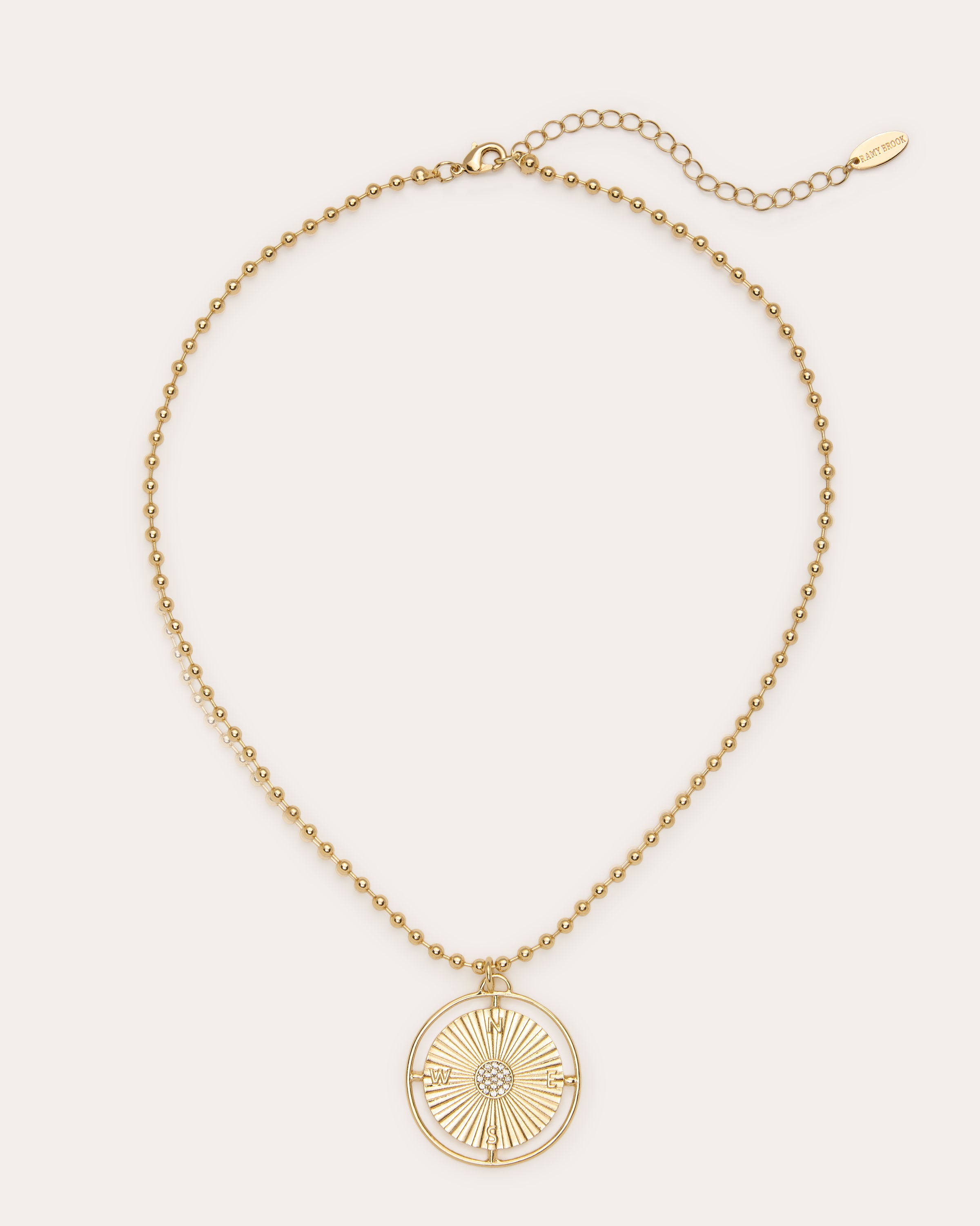 Alizah Charm Necklace in gold | Ramy Brook