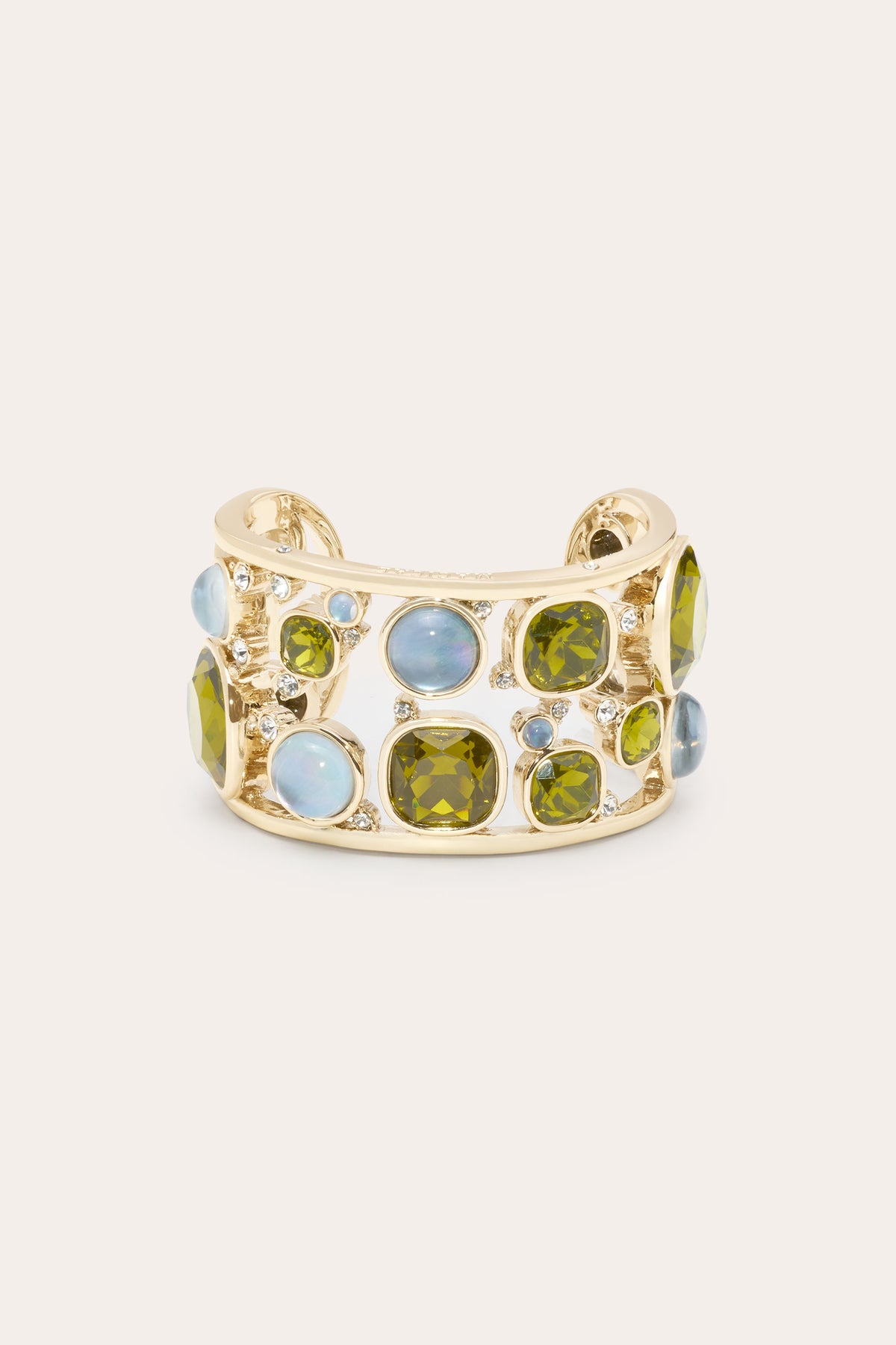 Lila Gemstone Cuff view 1