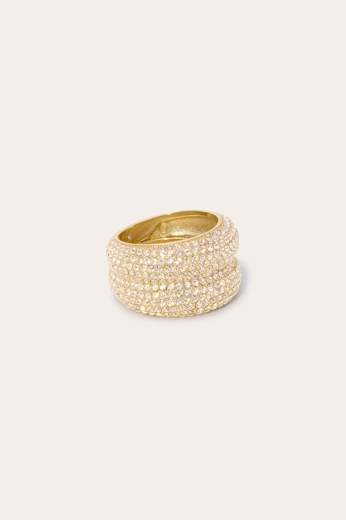 Khatia Pave Crystal Ring view 1