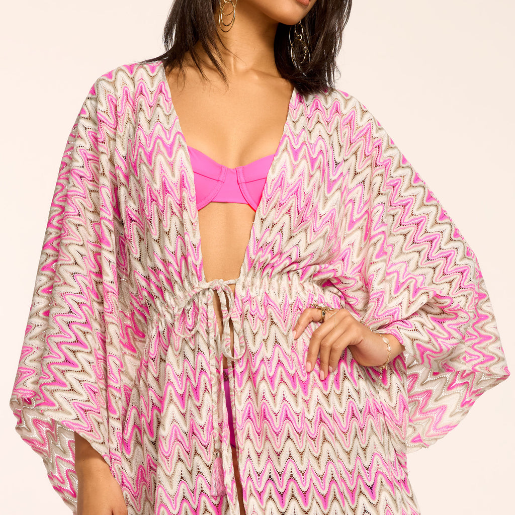 pink cover up dress L'agence - Ansley Cover-Up Dress