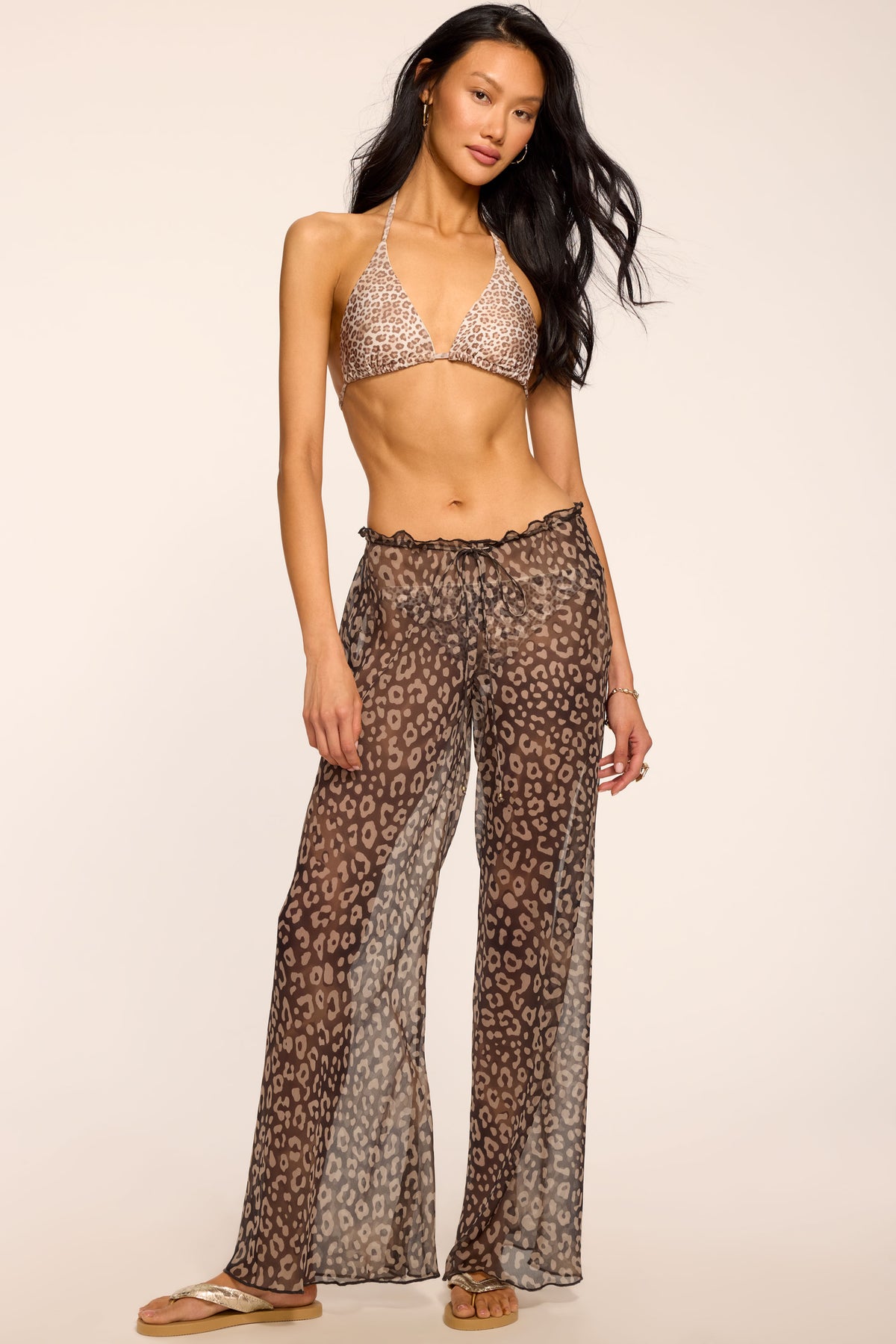 Alayna Printed Coverup Pant view 1