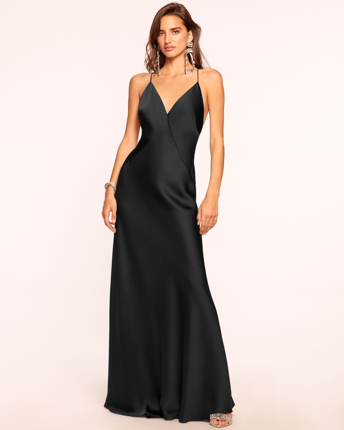 Caspe V-Neck Gown view 1