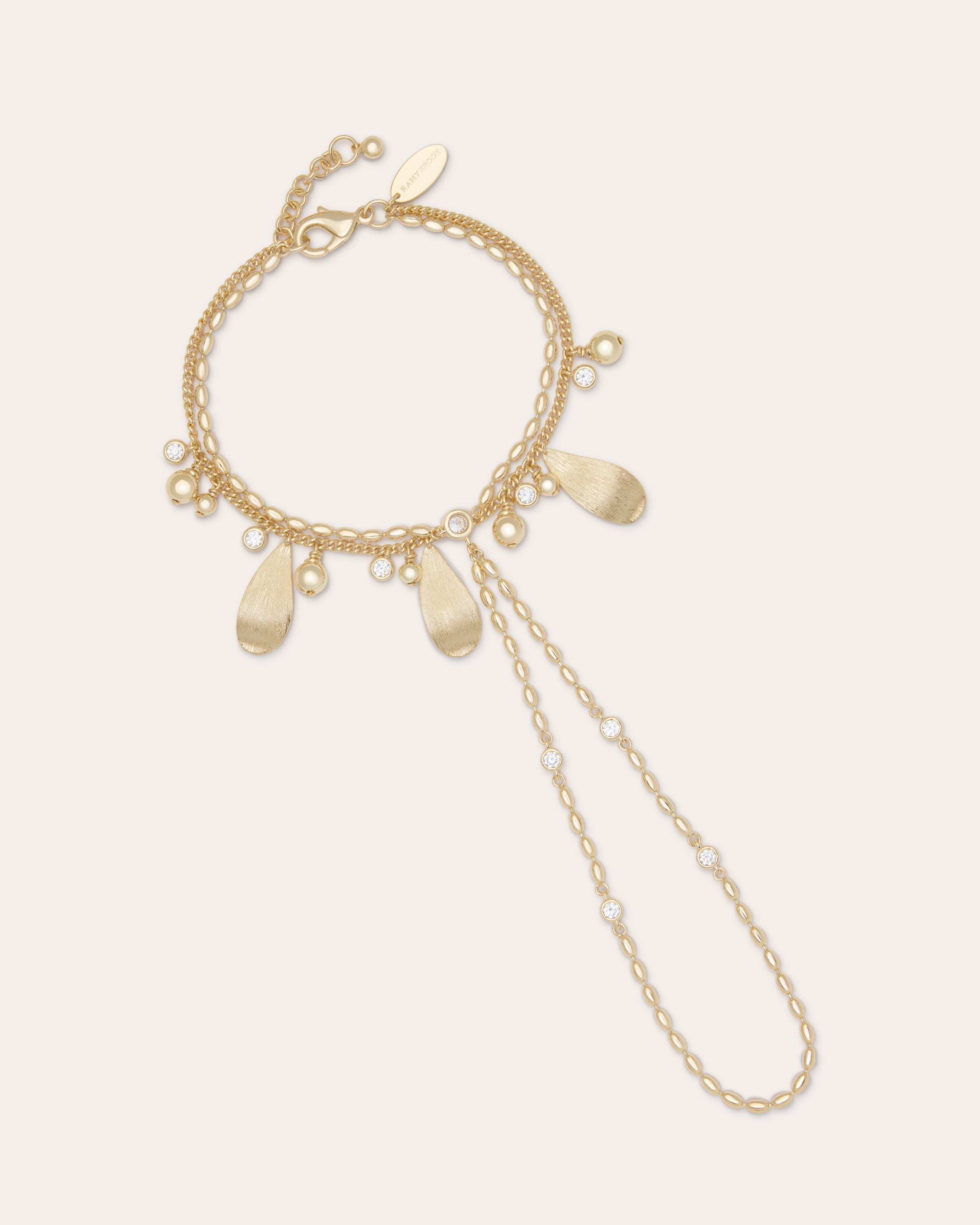 Anya Hand Chain in gold | Ramy Brook