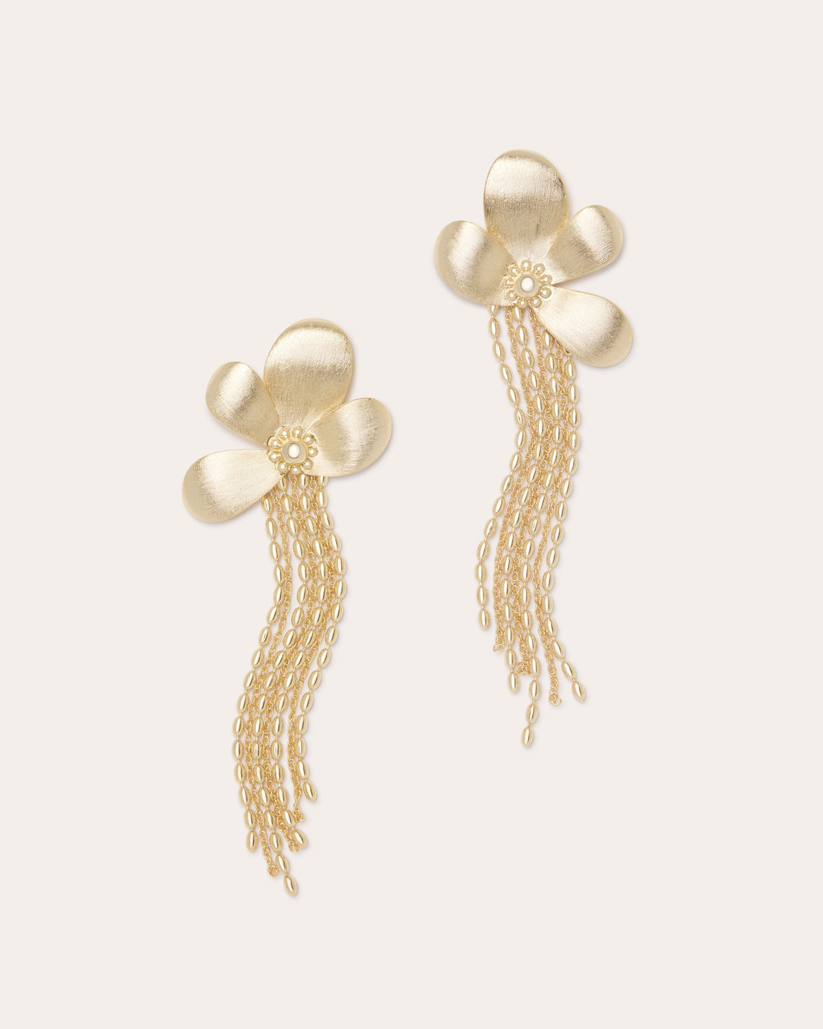 Anaya Flower Drop Earrings view 1