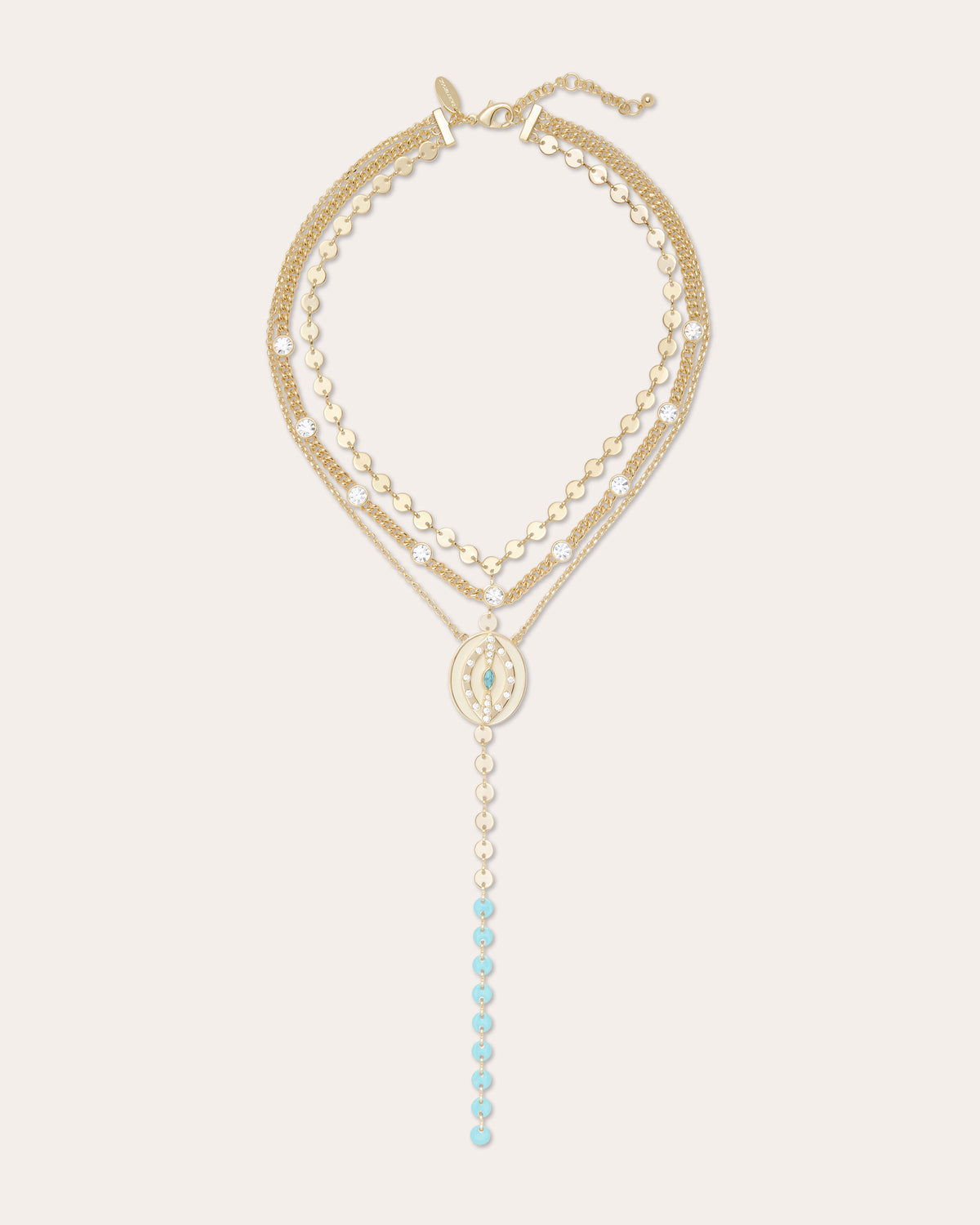 Saruti Enamel Layered Necklace view 1