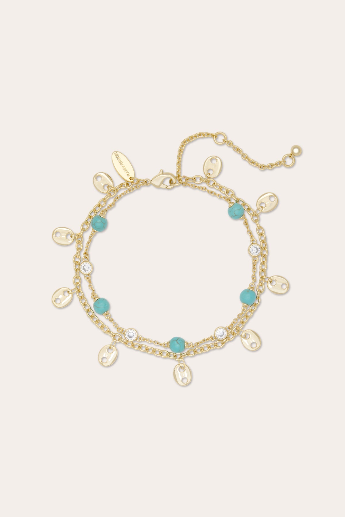 Arianna Gemstone Anklet view 1