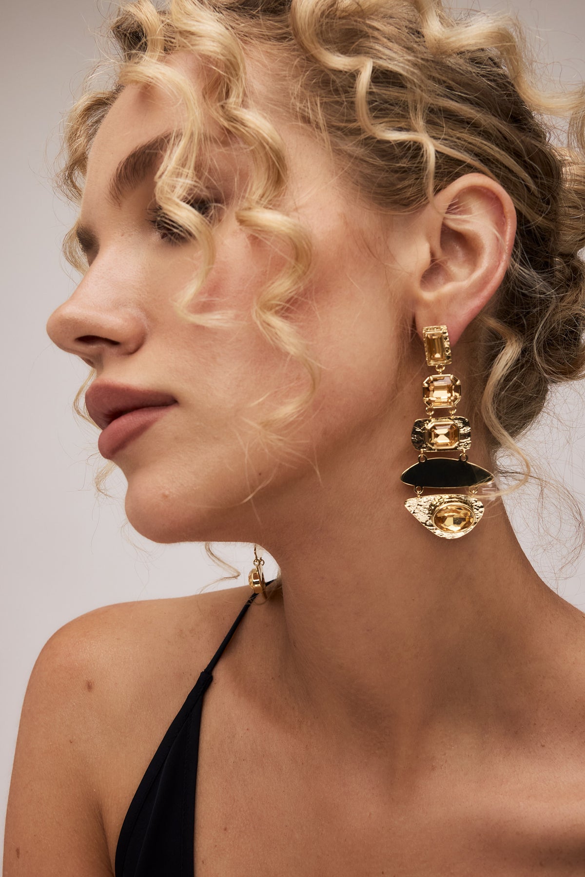 Sydney Statement Earrings view 1