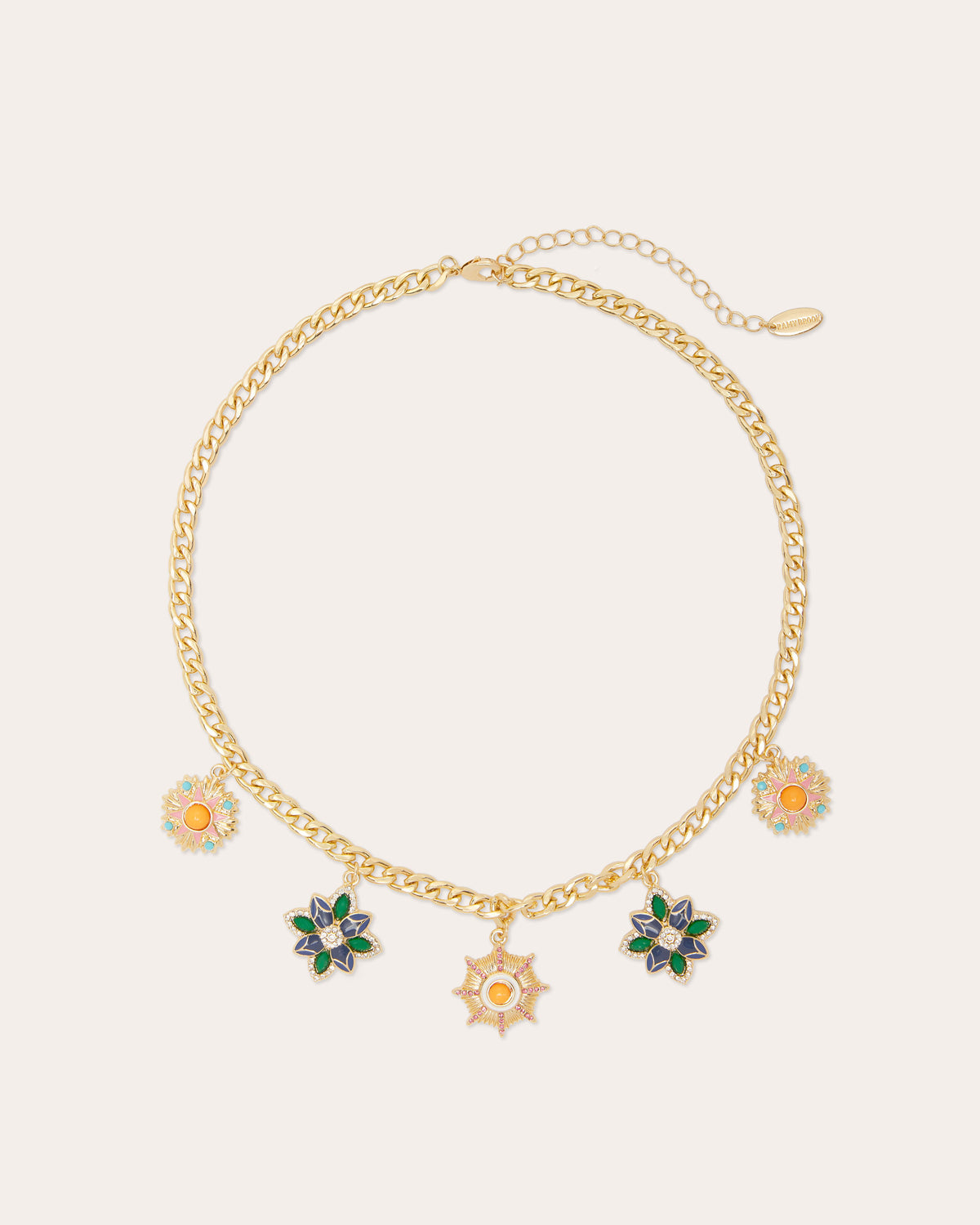 Camila Flower Charm Necklace view 1