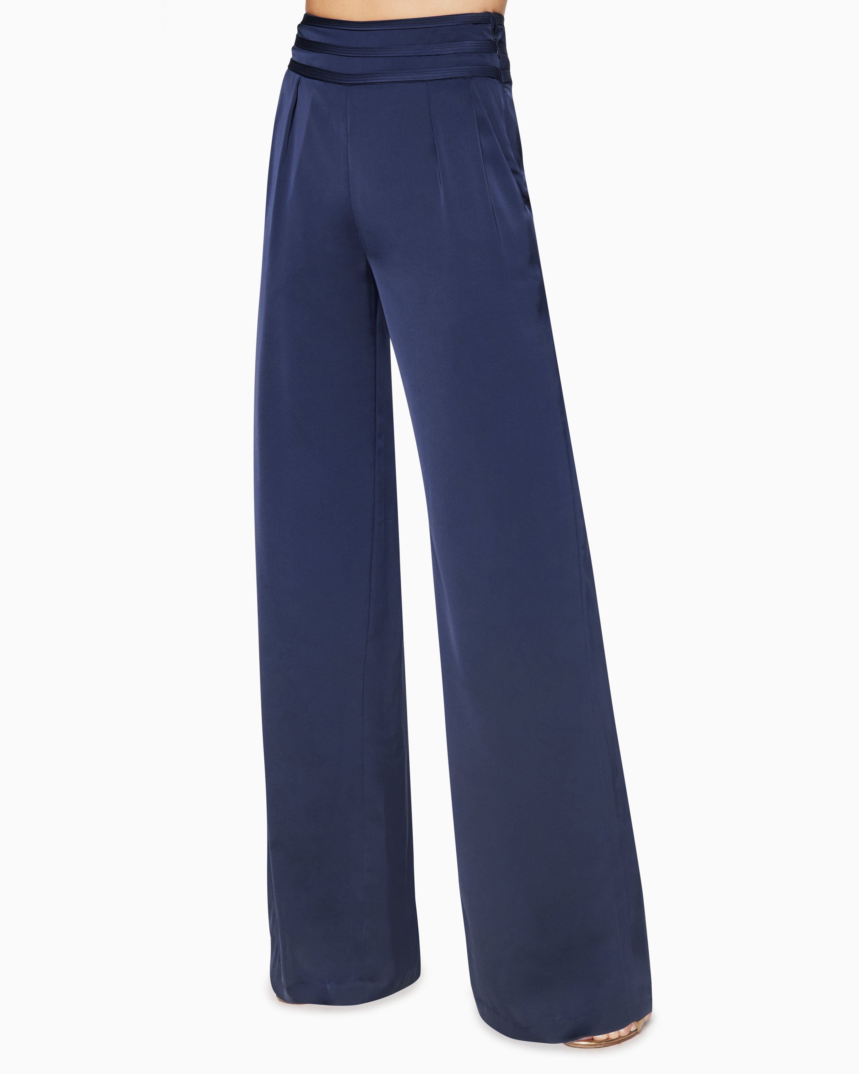 Joss Wide Leg Pant in black | Ramy Brook