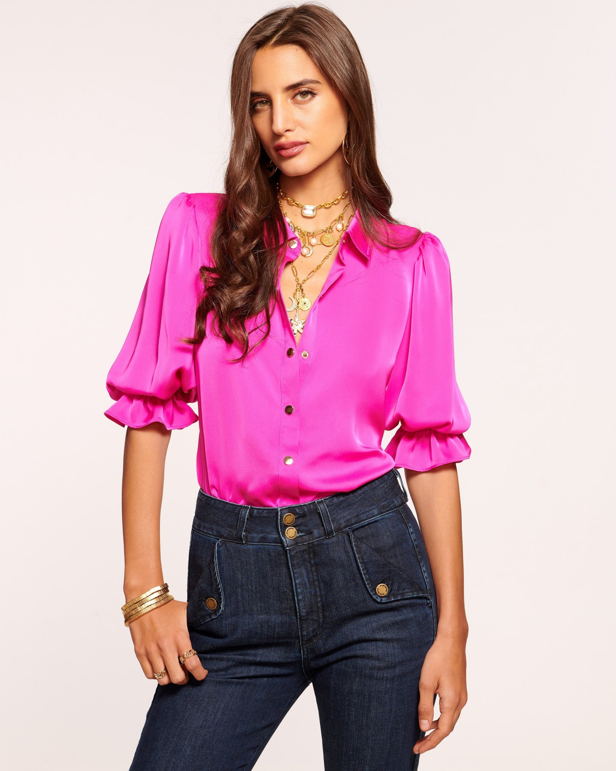 Dina Button Down Bodysuit Dina Button Down Bodysuit