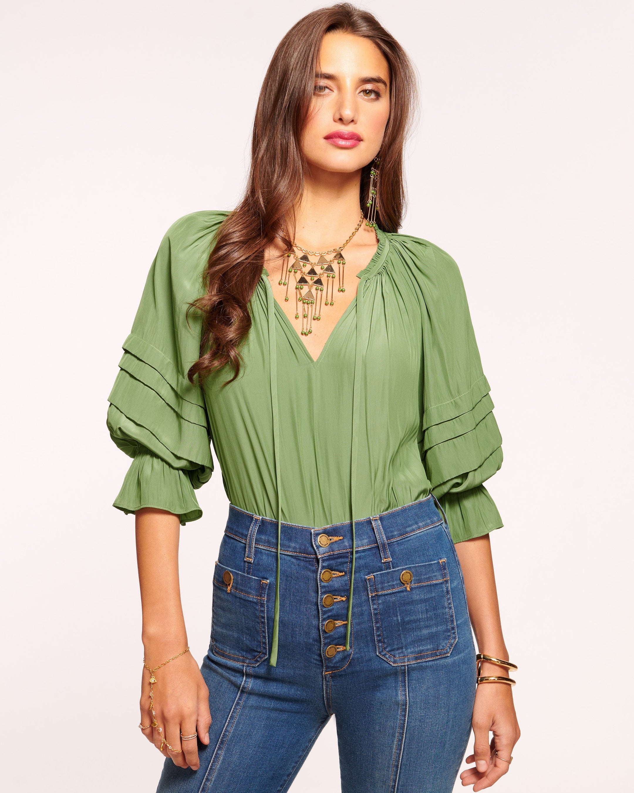 Randi Puff Sleeve Top Randi Puff Sleeve Top