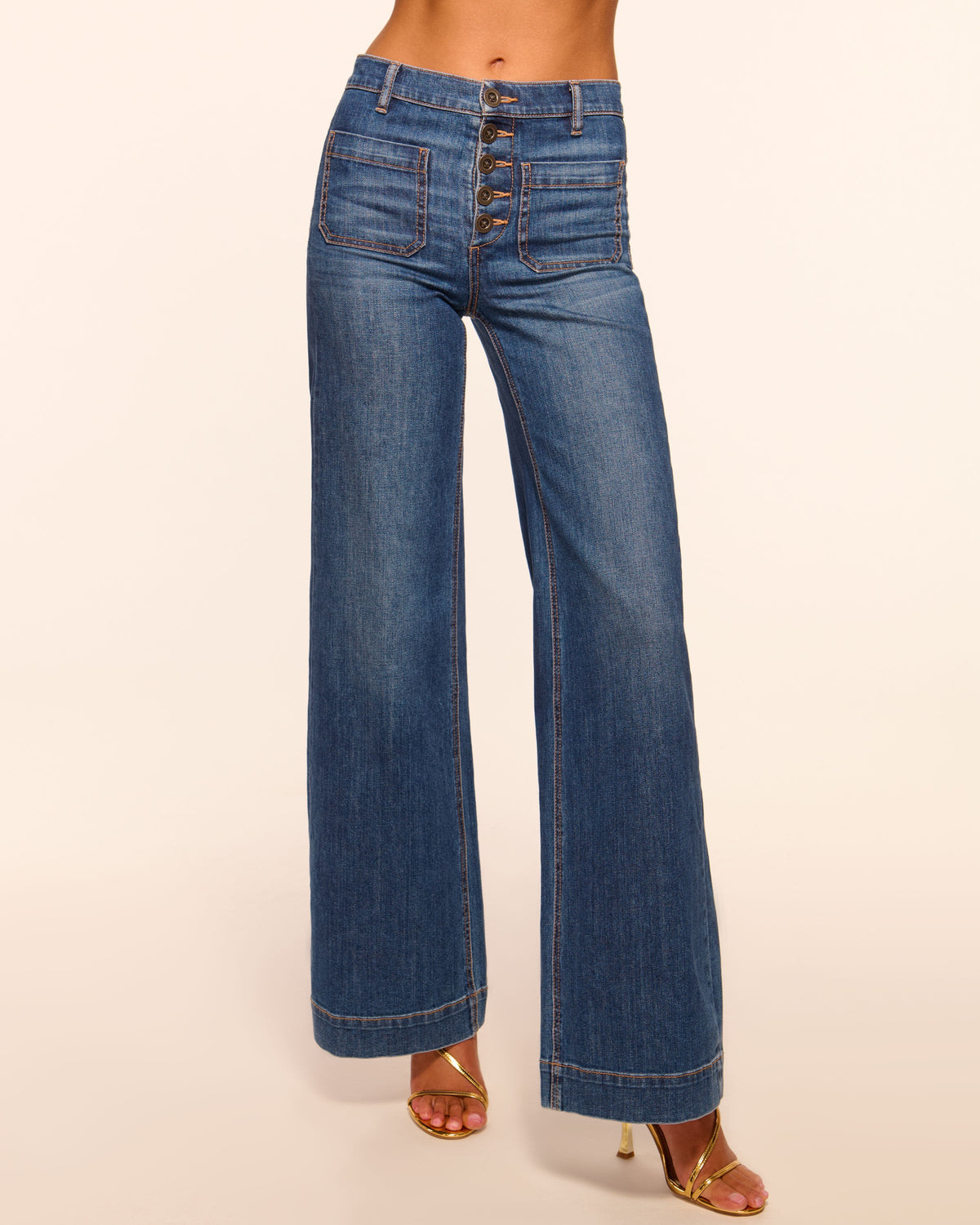 Cindy High-Rise Wide Leg Jean view 1