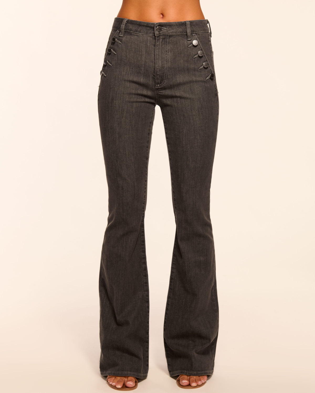 Helena High-Rise Flare Jean view 1