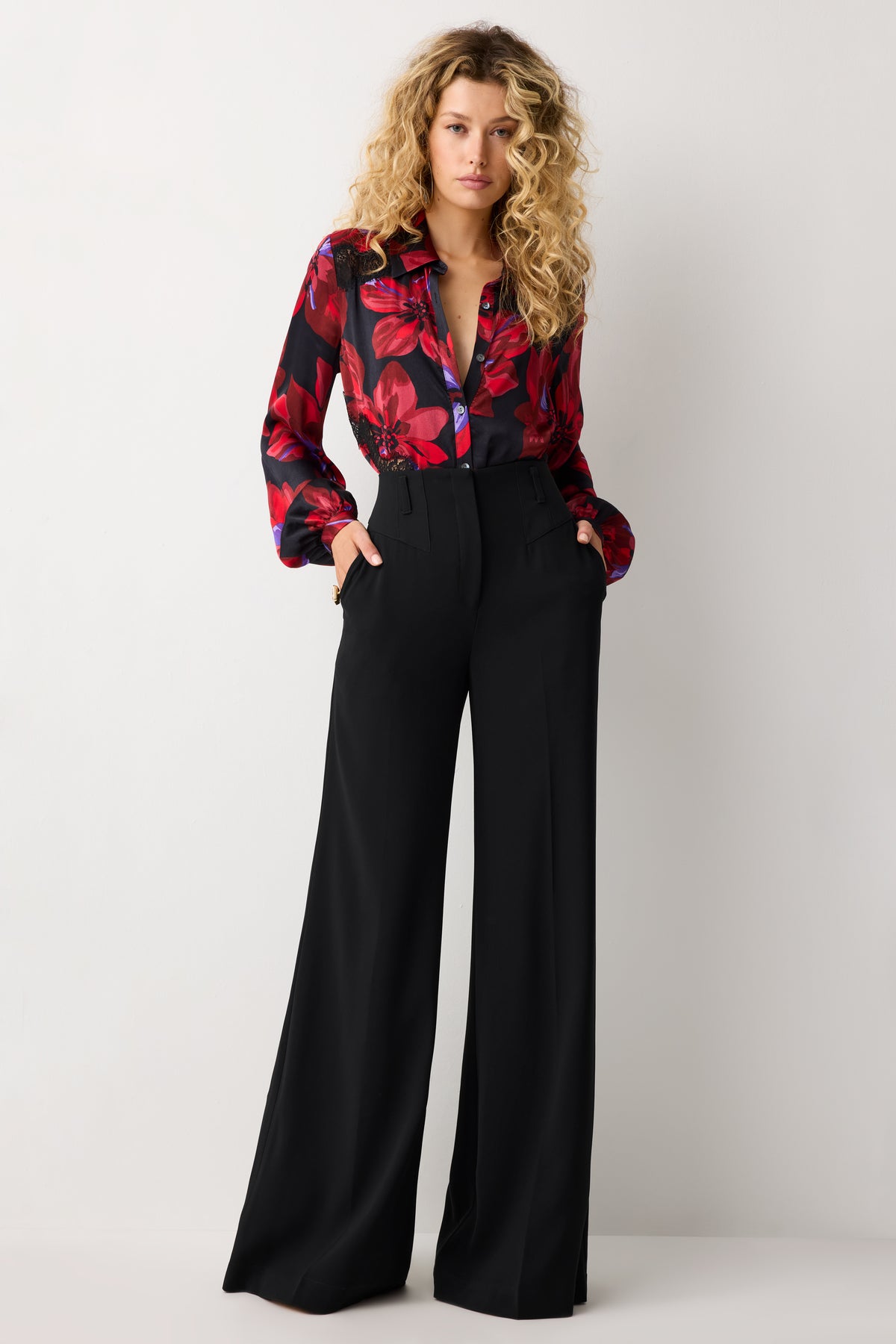 Claudie High Rise Wide Leg Pant view 1