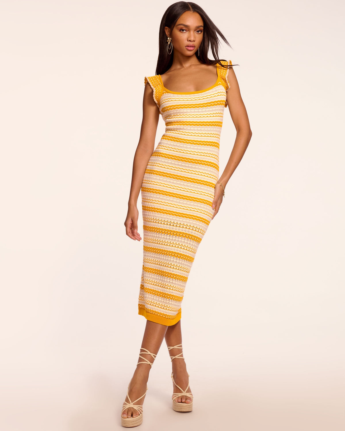 Kit Knit Sleeveless Midi Dress view 1