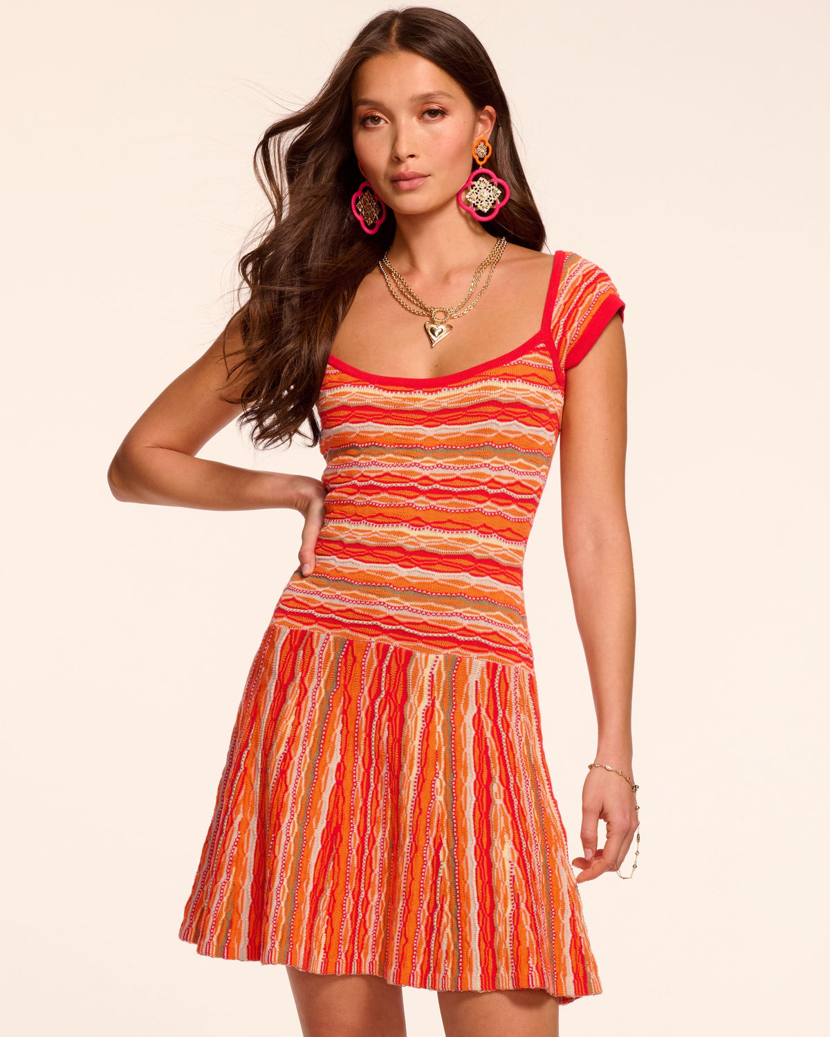 Darya Knit Sleeveless Mini Dress view 1