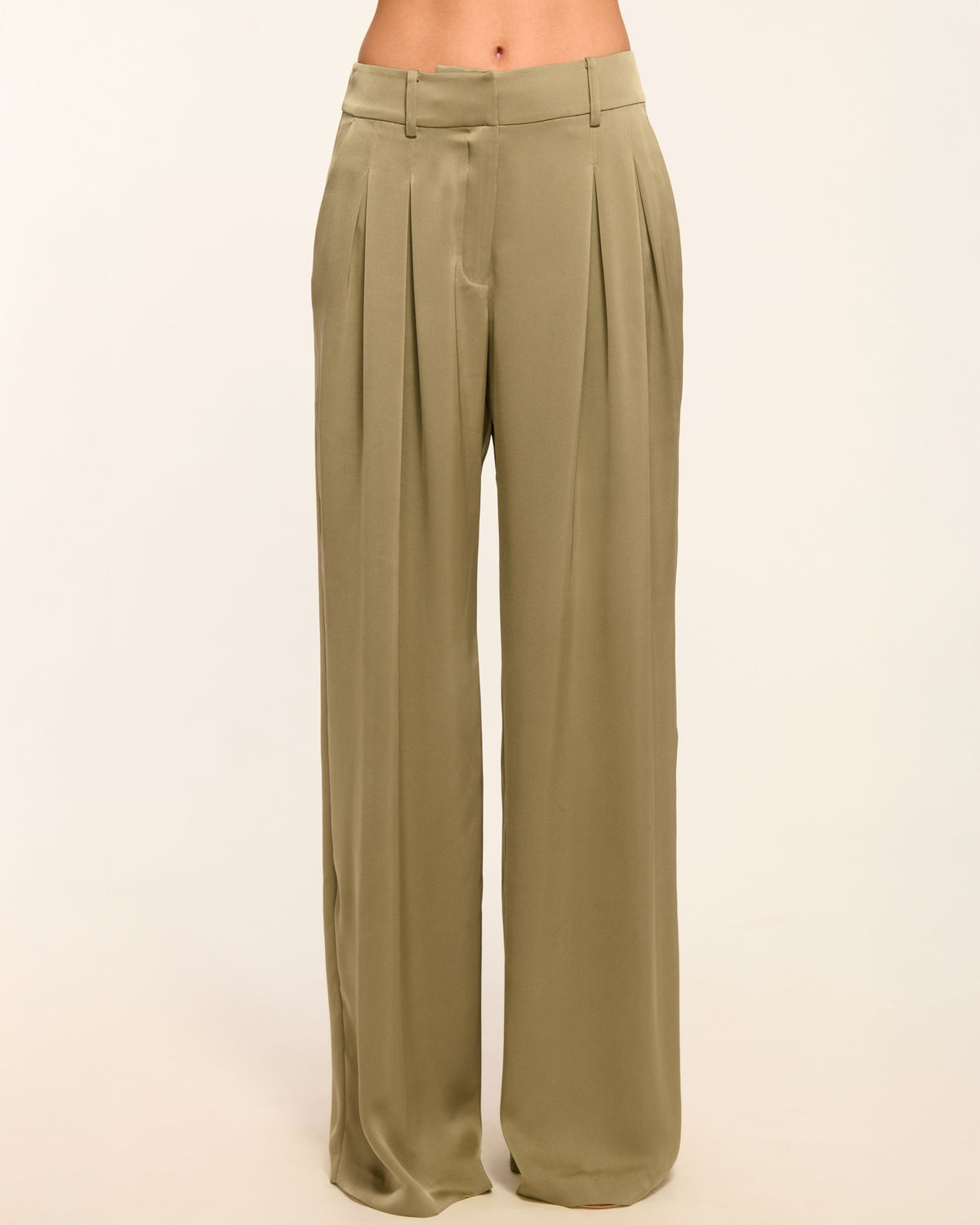 Oscar Pleated Wide Leg Pant view 1