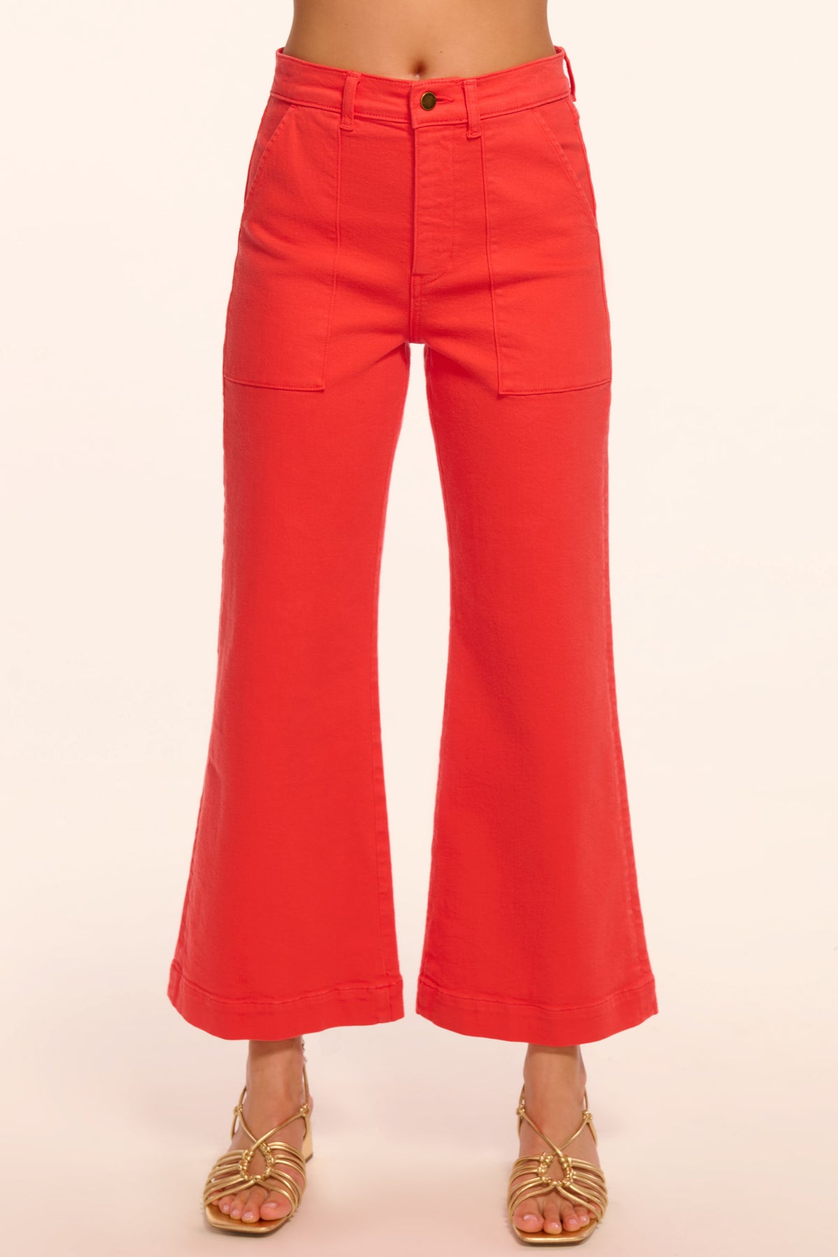 Clifford Cropped Wide Leg Jean view 1