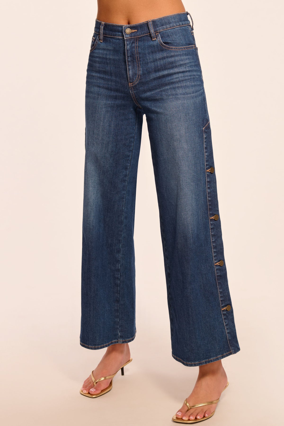 Evelina High-Rise Wide Leg Jean view 1