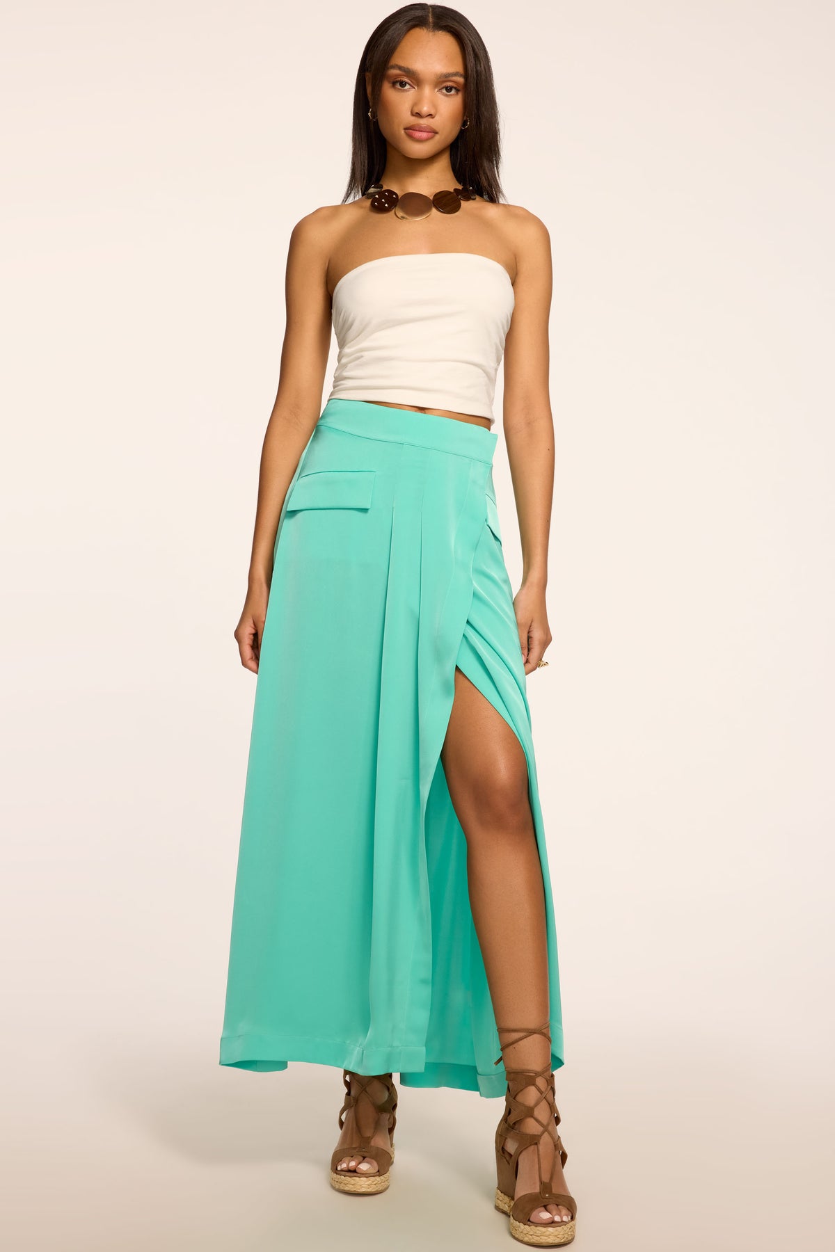 Zella Wrap Maxi Skirt view 1