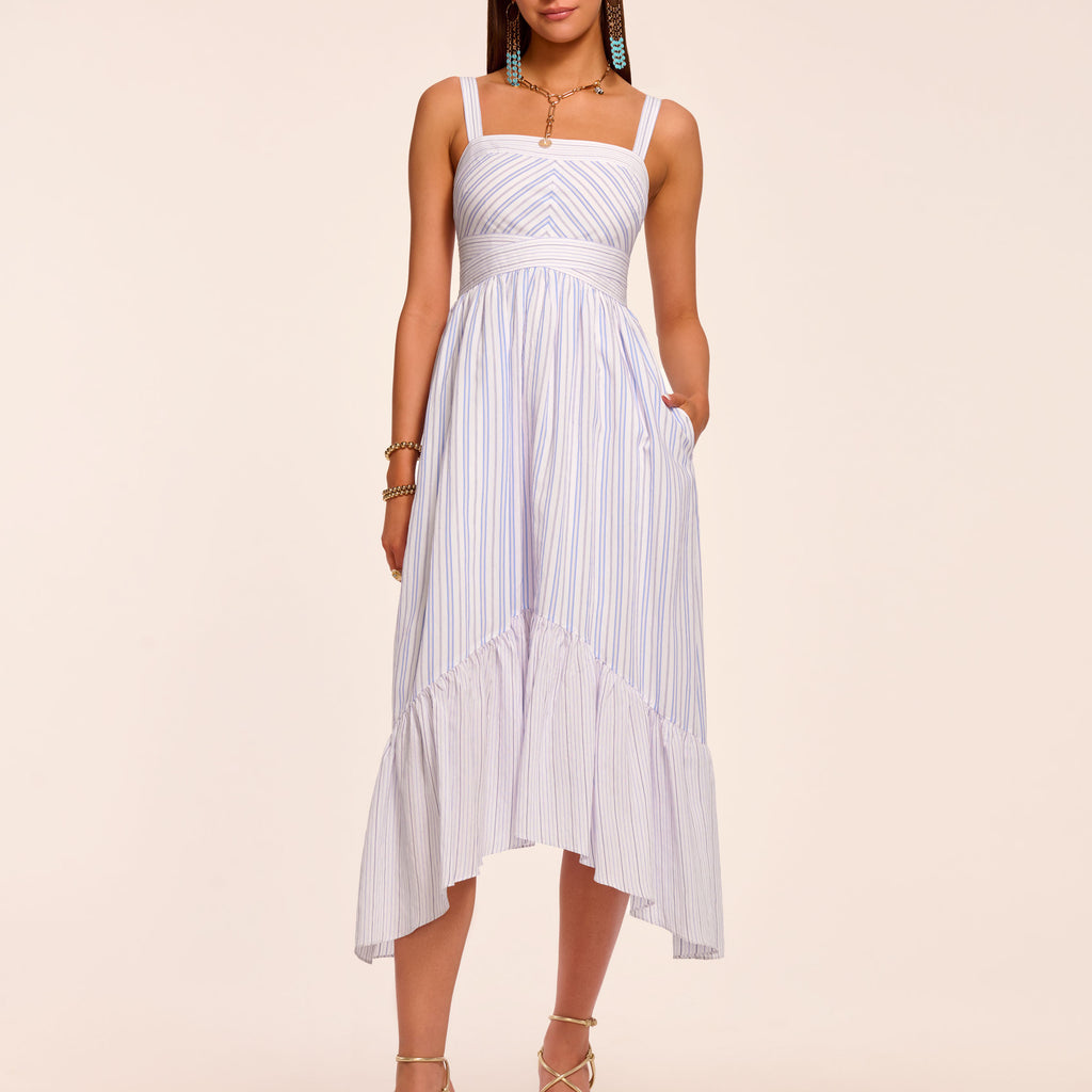 Nadia Printed Midi Dress