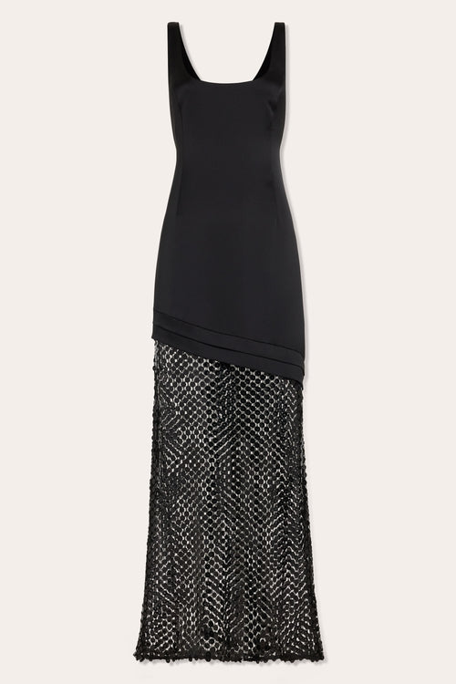 Blossom Sequin Combo Gown view 6