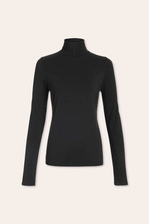 Thea Knit Turtleneck Top view 4