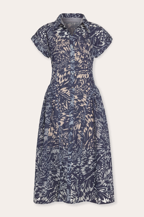 Kate Printed Midi Dress view 5