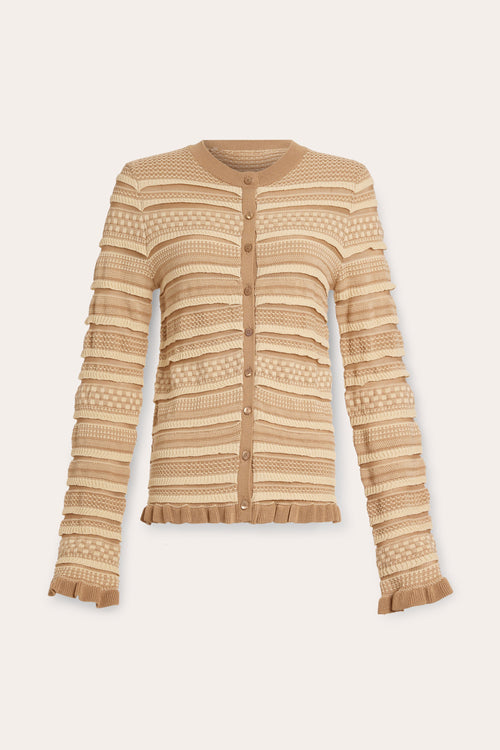 Callie Ribbed Knit Cardigan view 4