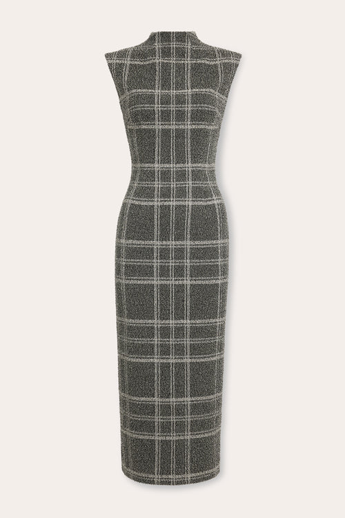 Georgia Lurex Tweed Midi Dress view 6