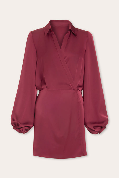 Carolyn Faux Wrap Mini Dress view 5