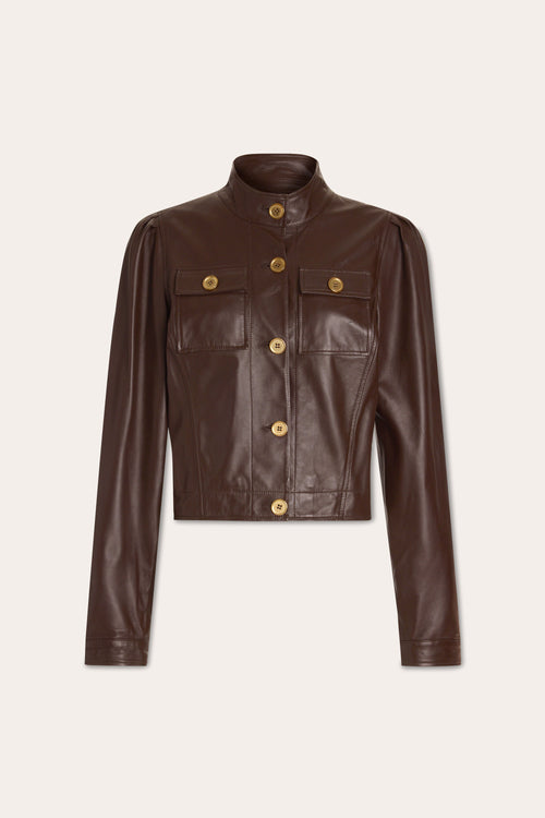 Elsa Leather Jacket view 5