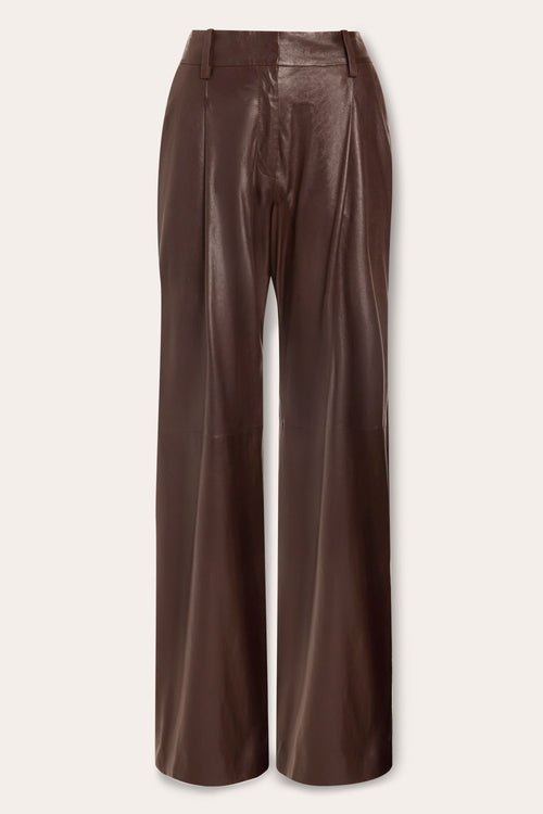 Cleo Coated Wide Leg Jean view 6