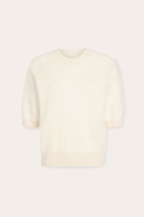 Dana Cashmere Short Sleeve Sweater view 5