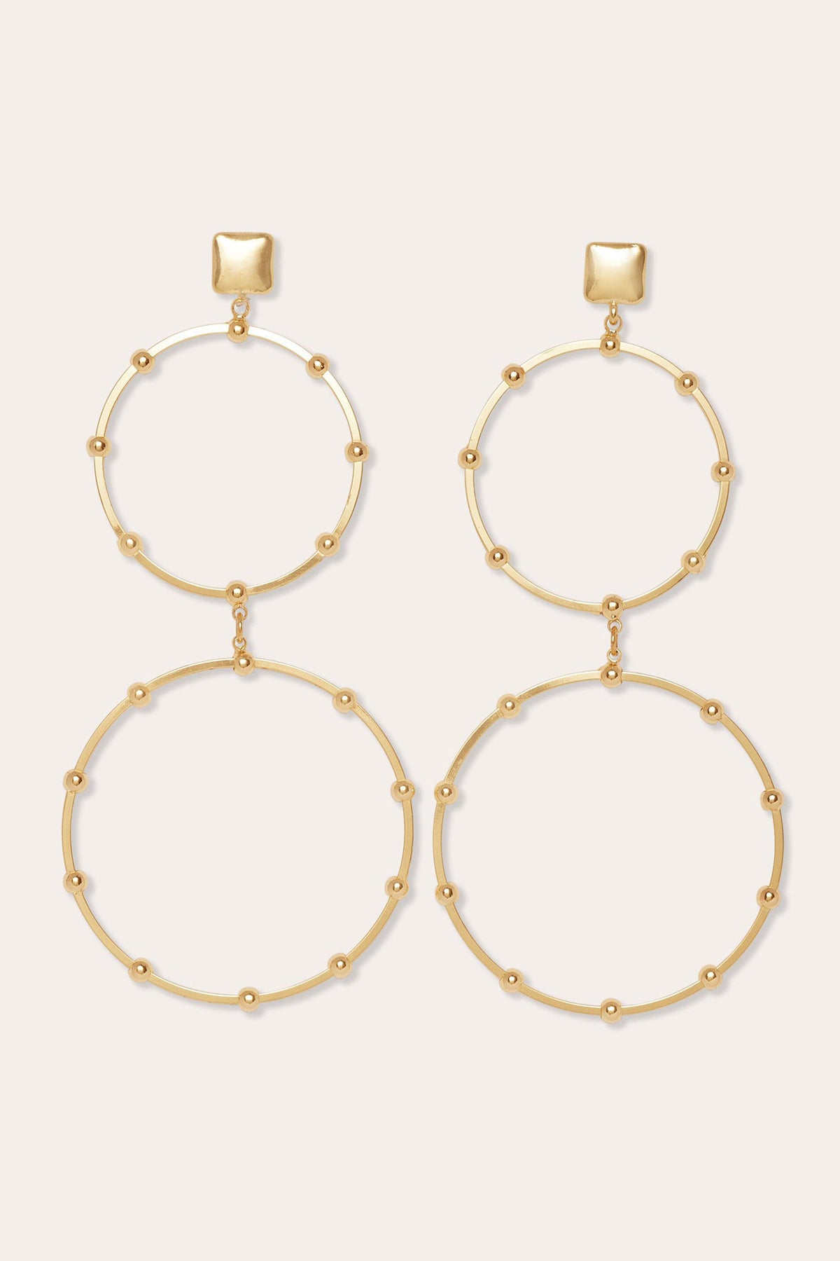 Kairi Stacked Hoop Earrings view 1