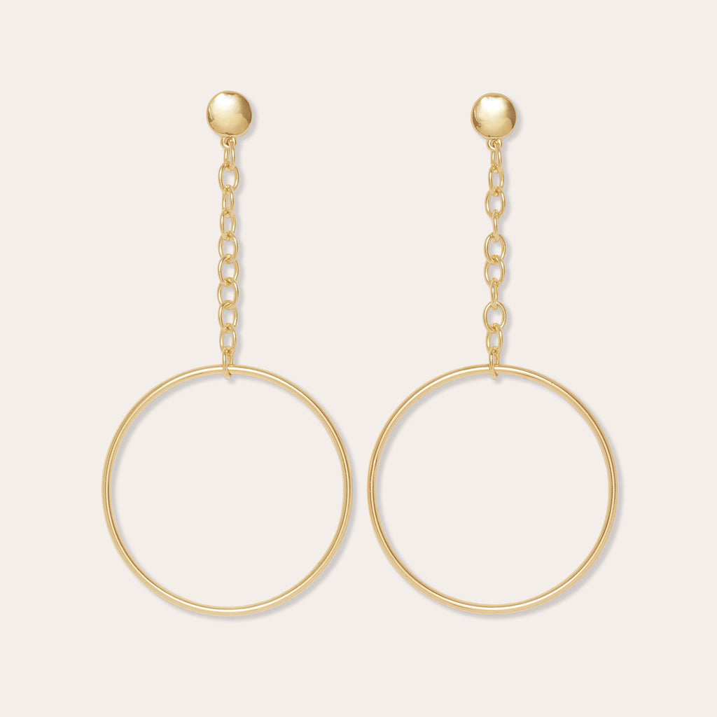 Love Small Earrings Gold - Ramy Brook