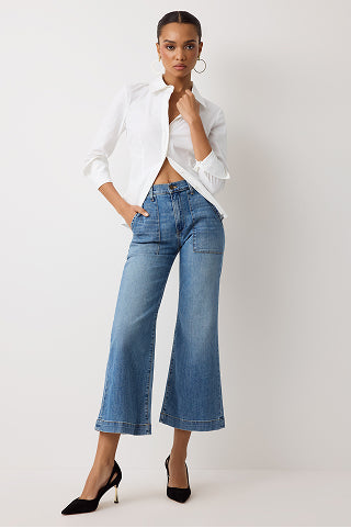 Cropped Jeans
