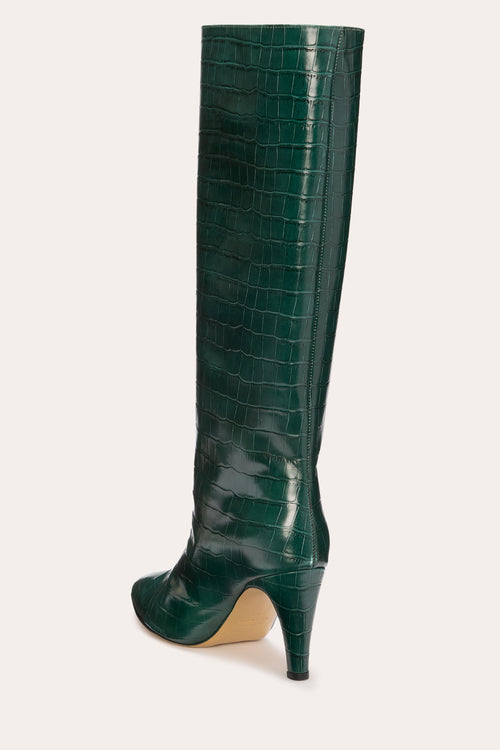 Sofia Heeled Croc Boot view 6