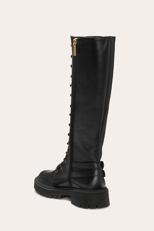 Valentina Buckled Tall Combat Boot view 5