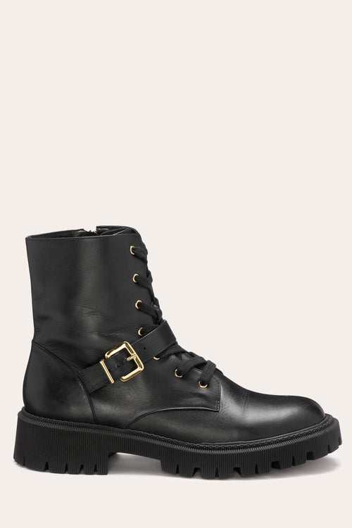 Juliette Buckled Combat Boot view 2
