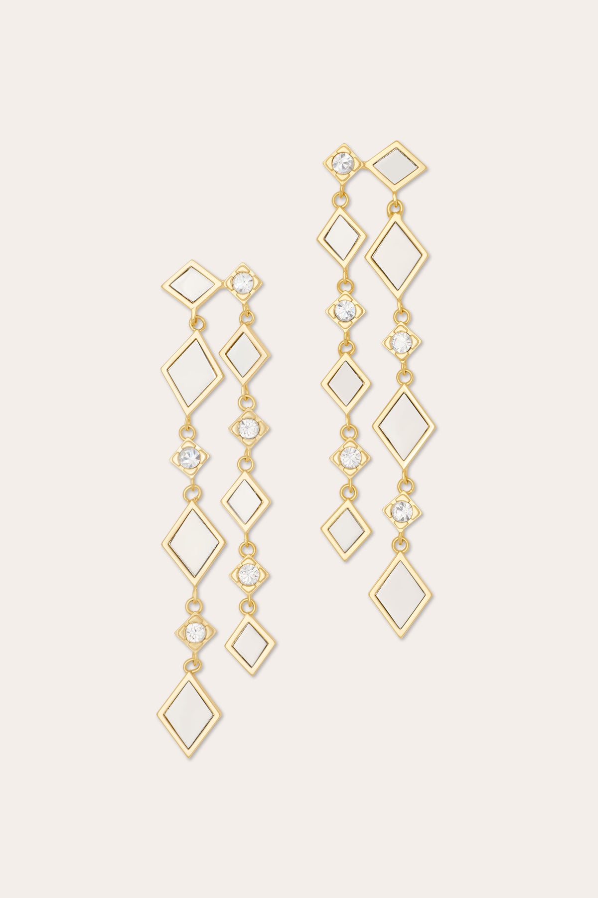 Eliza Layered Statement Earrings view 1