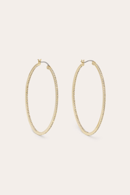 Khatia Pave Hoops view 1