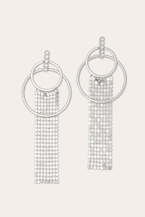 Nora Chain Mesh Earrings view 1