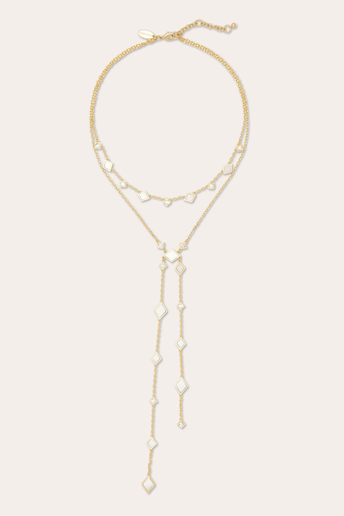 Nila Geometric Lariat view 1