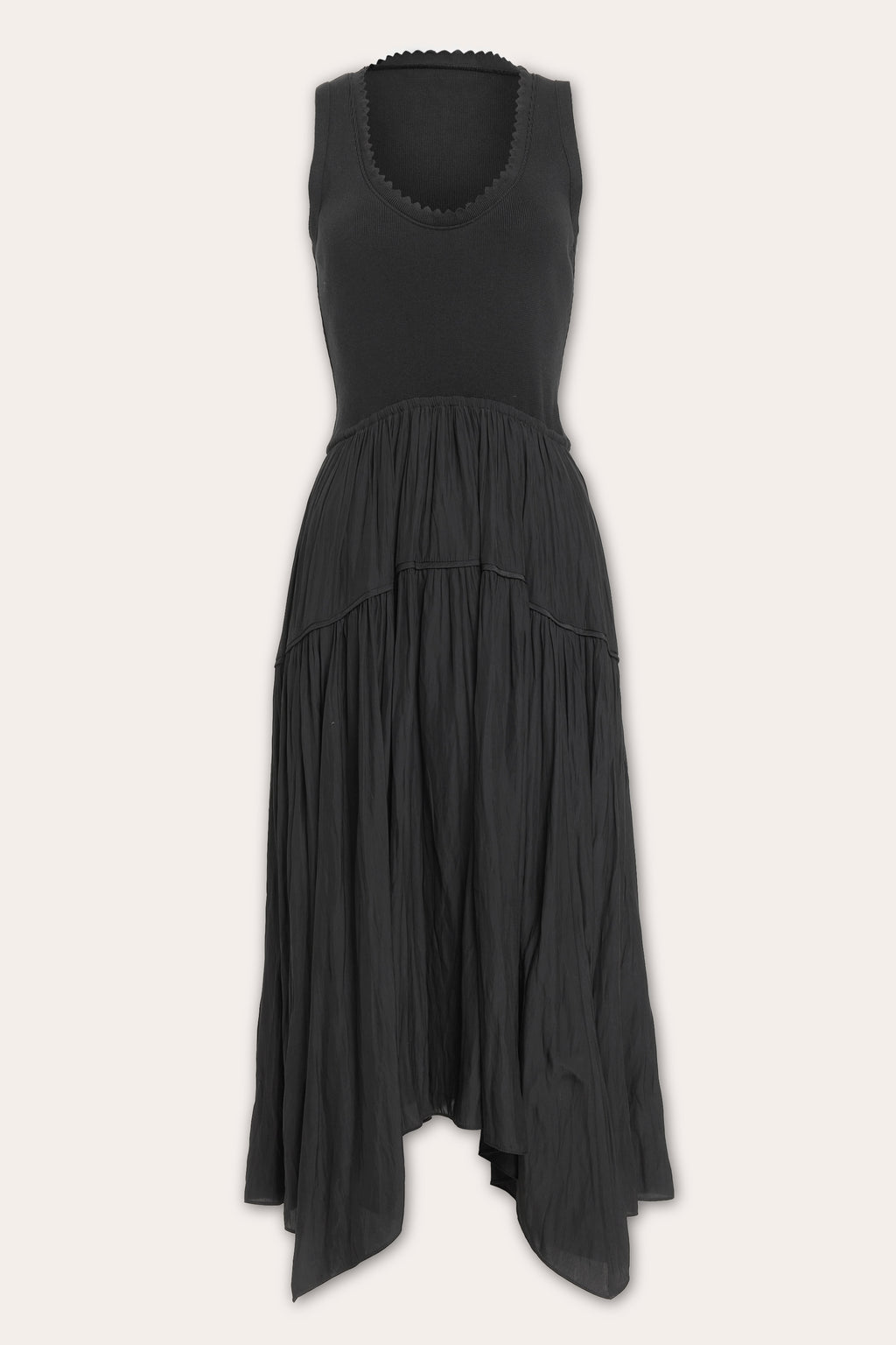 hadley smocked maxi dress Knit Combo Midi in black and side seam pockets Color:FERN GREEN Cocktail Dress Code Means designers sneakers