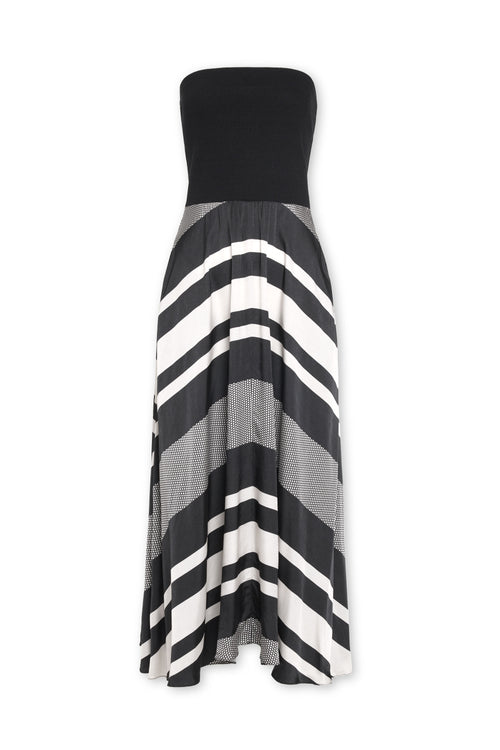 Oakley Printed Combo Knit Midi Dress view 5