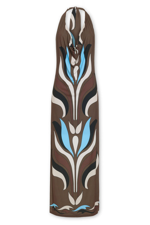 Presley Printed Maxi Dress view 6
