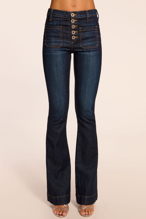 Cindy High-Rise Flare Jean view 1