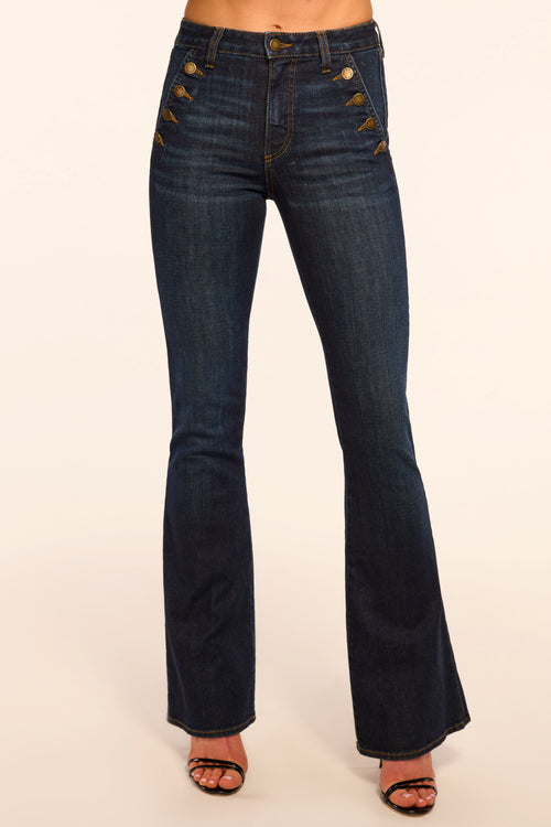 Helena High-Rise Flare Jean view 1