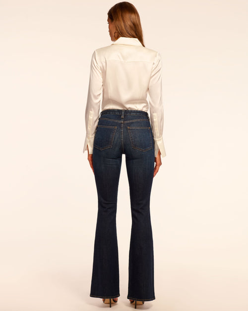 Helena High-Rise Flare Jean view 4